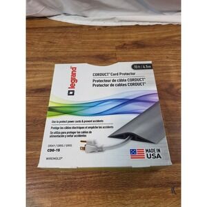 LEGRAND CDB-15 CORDUCT CORD PROTECTOR 15' ft / 4.5 m GRAY WIREMOLD